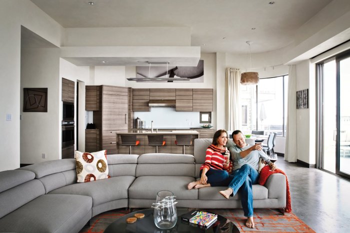 Inspirasi rumah artis dengan dekorasi bata hebel